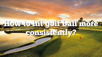 How to hit golf ball more consistently?