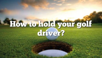 How to hold your golf driver?