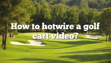 How to hotwire a golf cart video?