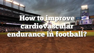 How to improve cardiovascular endurance in football?