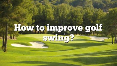 How to improve golf swing?