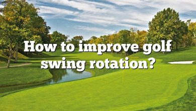 How to improve golf swing rotation?