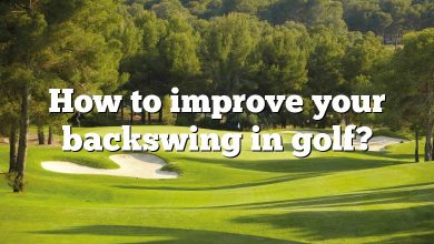 How to improve your backswing in golf?