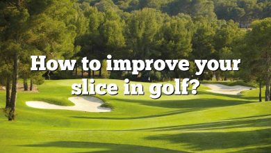 How to improve your slice in golf?