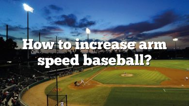 How to increase arm speed baseball?