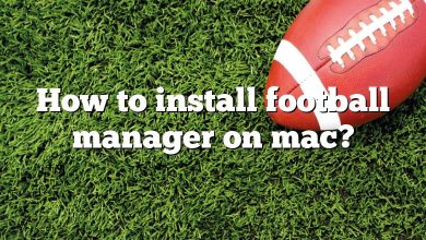How to install football manager on mac?