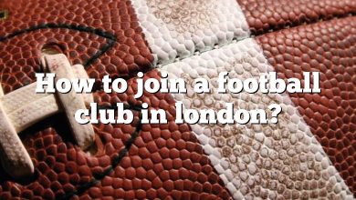 How to join a football club in london?