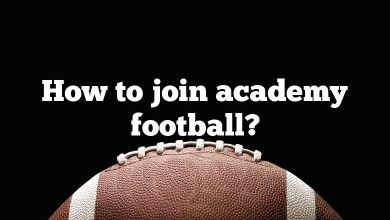 How to join academy football?