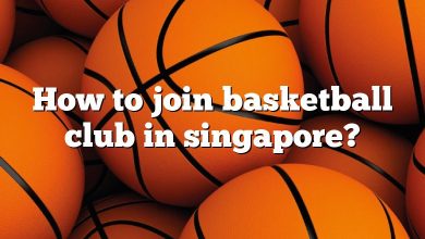 How to join basketball club in singapore?