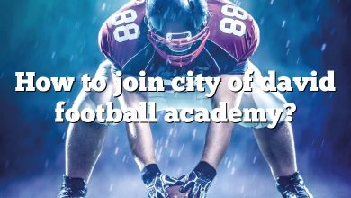 How to join city of david football academy?