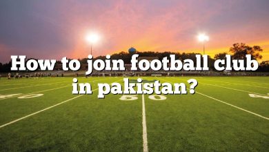 How to join football club in pakistan?