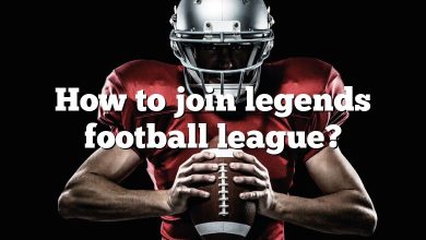 How to join legends football league?