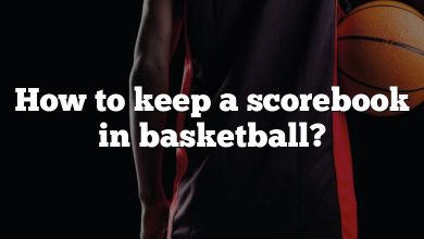 How to keep a scorebook in basketball?