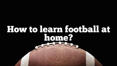 How to learn football at home?