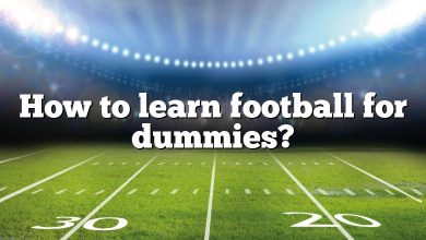 How to learn football for dummies?