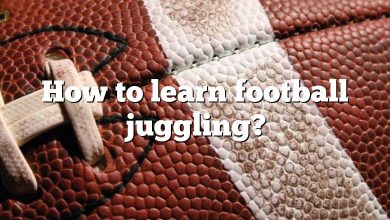 How to learn football juggling?