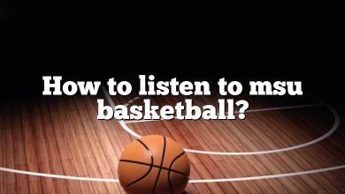 How to listen to msu basketball?