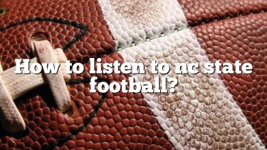 How to listen to nc state football?