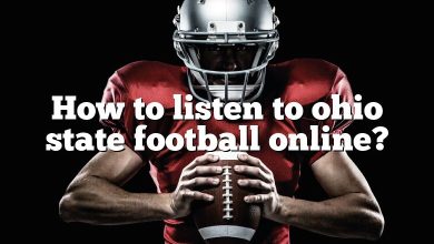 How to listen to ohio state football online?