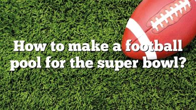 How to make a football pool for the super bowl?