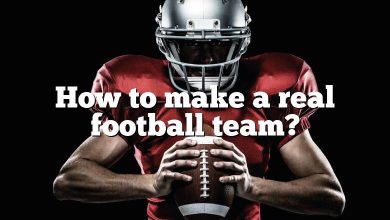 How to make a real football team?