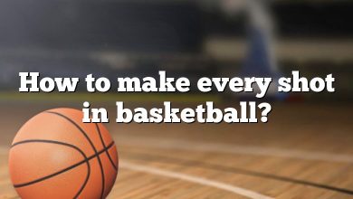 How to make every shot in basketball?