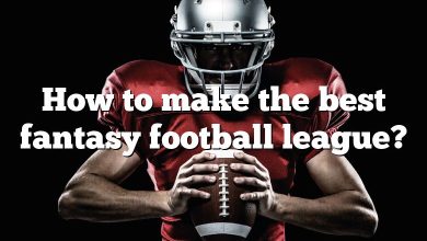 How to make the best fantasy football league?