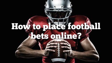 How to place football bets online?