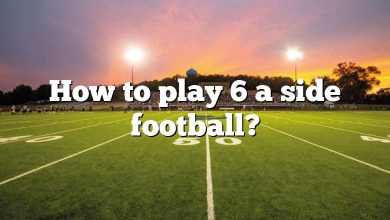 How to play 6 a side football?