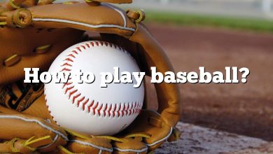 How to play baseball?