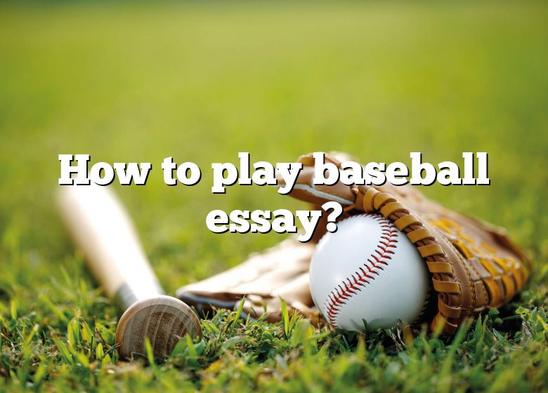 rules of baseball essay