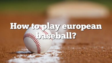 How to play european baseball?