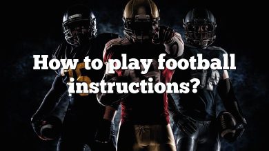 How to play football instructions?