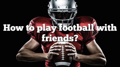 How to play football with friends?