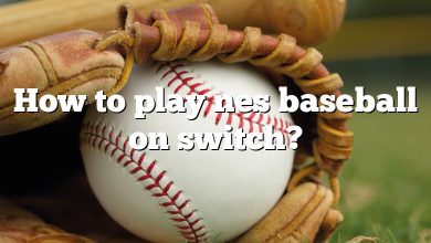 How to play nes baseball on switch?