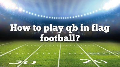How to play qb in flag football?