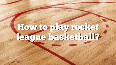 How to play rocket league basketball?