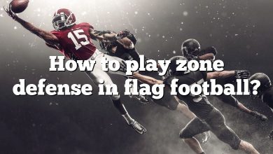 How to play zone defense in flag football?