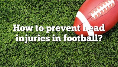 How to prevent head injuries in football?