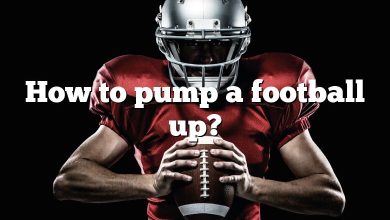 How to pump a football up?