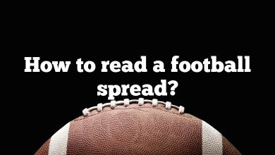 How to read a football spread?