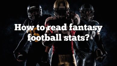 How to read fantasy football stats?