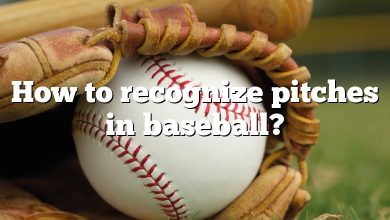 How to recognize pitches in baseball?
