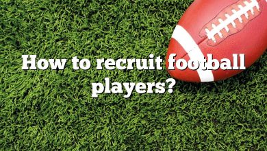 How to recruit football players?