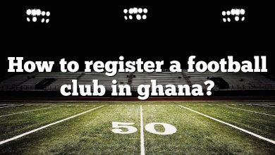 How to register a football club in ghana?