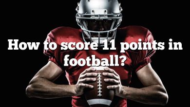 How to score 11 points in football?