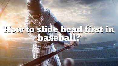 How to slide head first in baseball?