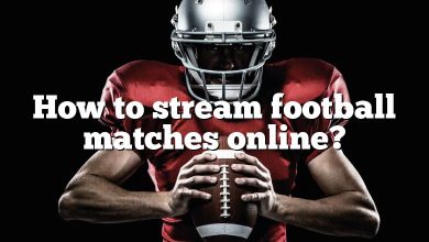 How to stream football matches online?