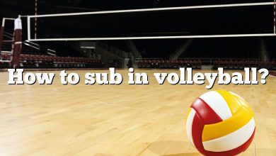 How to sub in volleyball?