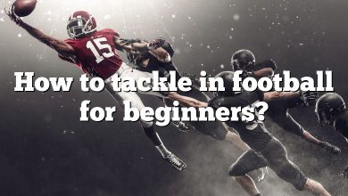 How to tackle in football for beginners?